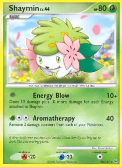 Pokémon-Karte Shaymin 038/127