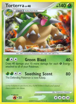 Pokémon-Karte Torterra 039/127