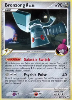Pokémon-Karte Bronzong G 041/127