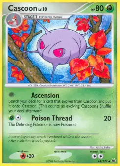 Pokémon-Karte Cascoon 044/127