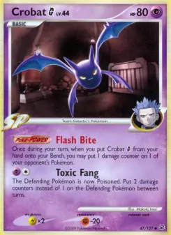 Pokémon-Karte Crobat G 047/127