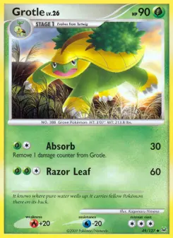 Pokémon-Karte Grotle 049/127