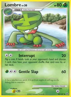 Pokémon-Karte Lombre 052/127