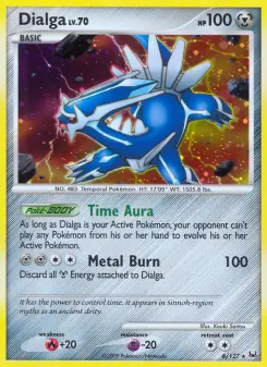 Pokémon-Karte Dialga 006/127