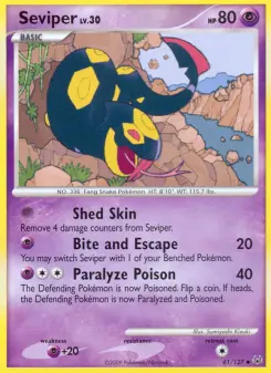 Pokémon-Karte Seviper 061/127