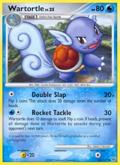 Pokémon-Karte Wartortle 065/127