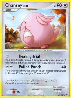 Pokémon-Karte Chansey 069/127