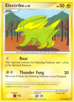 Pokémon-Karte Electrike 074/127