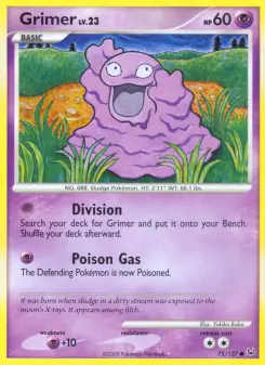 Pokémon-Karte Grimer 075/127