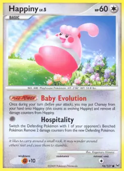 Pokémon-Karte Happiny 076/127