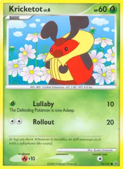 Pokémon-Karte Kricketot 078/127