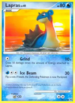 Pokémon-Karte Lapras 079/127