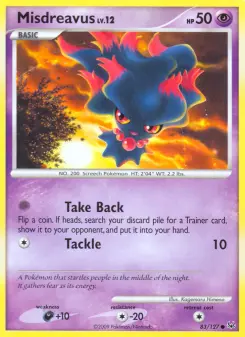 Pokémon-Karte Misdreavus 083/127