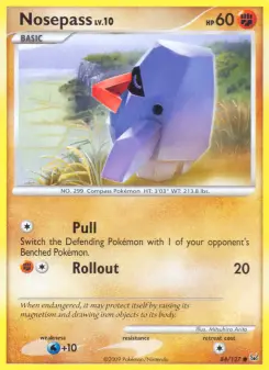 Pokémon-Karte Nosepass 084/127