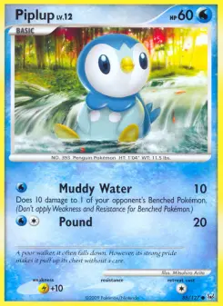 Pokémon-Karte Piplup 085/127