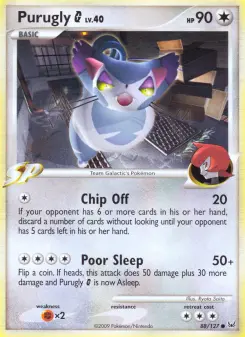 Pokémon-Karte Purugly G 088/127