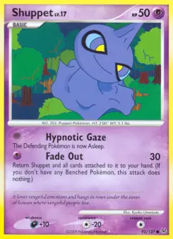 Pokémon-Karte Shuppet 092/127
