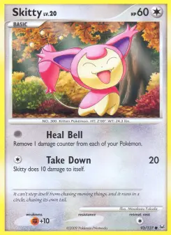 Pokémon-Karte Skitty 093/127