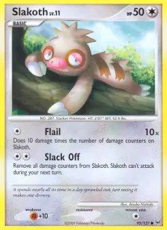 Pokémon-Karte Slakoth 095/127