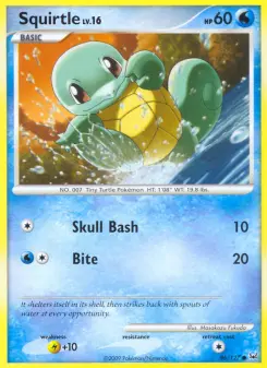 Pokémon-Karte Squirtle 096/127