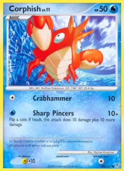 Pokémon-Karte Corphish 100/147