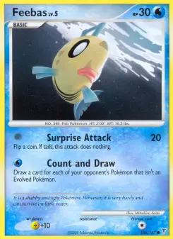 Pokémon-Karte Feebas 104/147