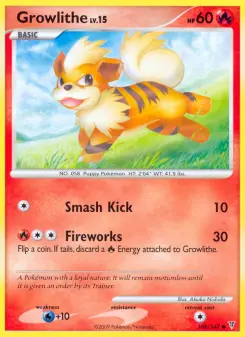 Pokémon-Karte Growlithe 108/147