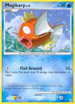 Pokémon-Karte Magikarp 110/147