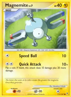 Pokémon-Karte Magnemite 111/147