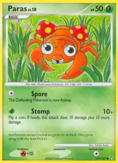 Pokémon-Karte Paras 119/147