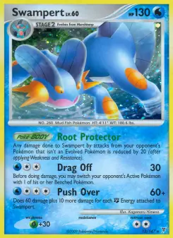 Pokémon-Karte Swampert 012/147