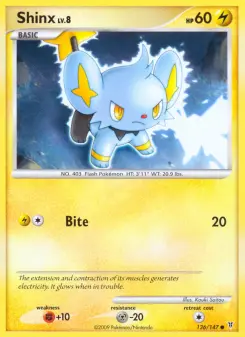 Pokémon-Karte Shinx 126/147