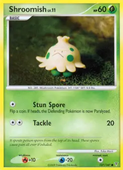 Pokémon-Karte Shroomish 127/147