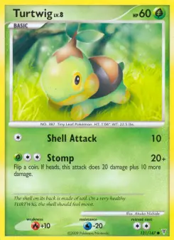Pokémon-Karte Turtwig 131/147