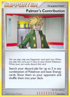Pokémon-Karte Palmer's Contribution 139/147