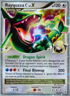 Pokémon-Karte Rayquaza C 146/147