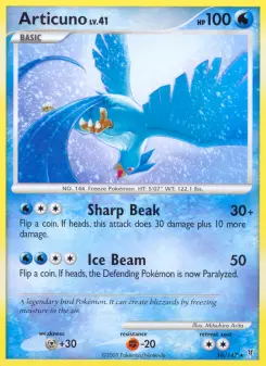 Pokémon-Karte Articuno 016/147