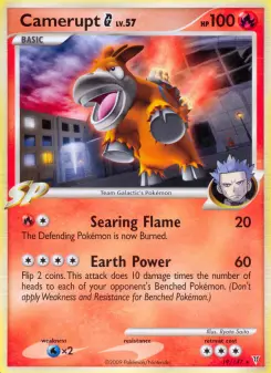 Pokémon-Karte Camerupt G 019/147