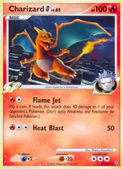 Pokémon-Karte Charizard G 020/147