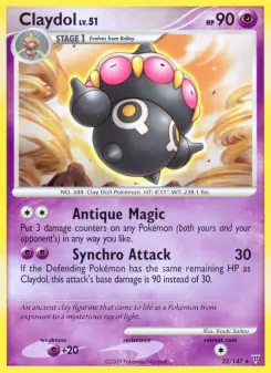 Pokémon-Karte Claydol 022/147