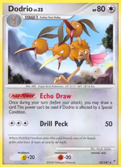 Pokémon-Karte Dodrio 025/147