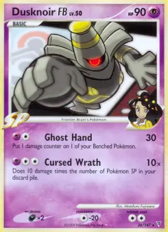 Pokémon-Karte Dusknoir FB 026/147