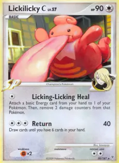 Pokémon-Karte Lickilicky C 030/147