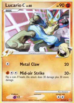 Pokémon-Karte Lucario C 031/147