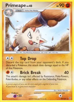 Pokémon-Karte Primeape 039/147