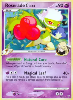 Pokémon-Karte Roserade C 040/147