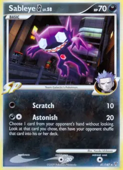Pokémon-Karte Sableye G 041/147