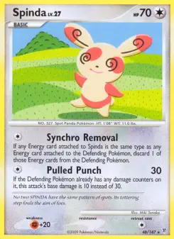 Pokémon-Karte Spinda 046/147