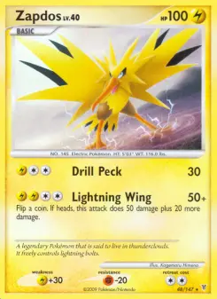 Pokémon-Karte Zapdos 048/147