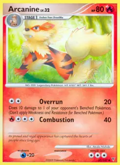 Pokémon-Karte Arcanine 050/147
